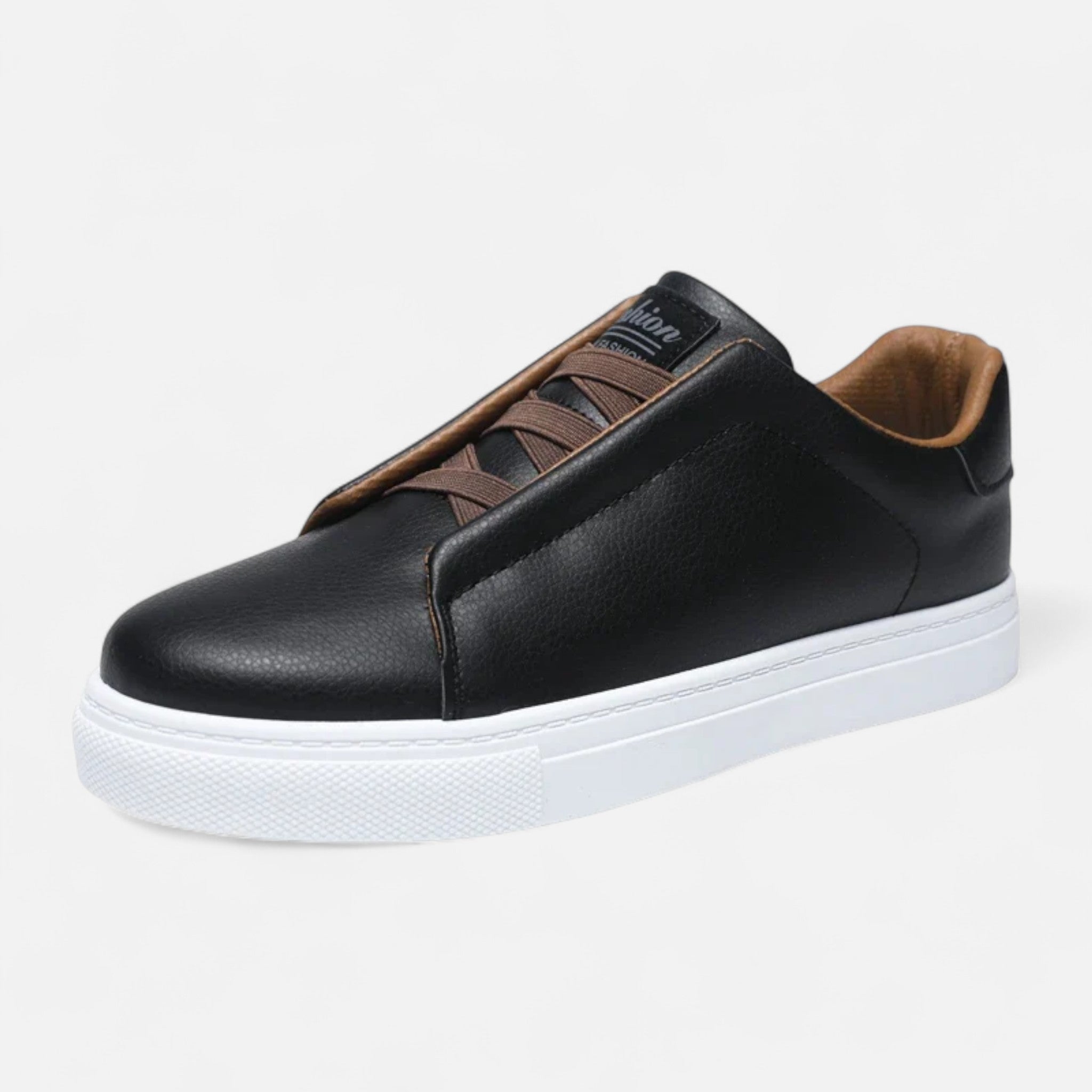 Mondevo - Premium Leather Slip On Men Sneakers
