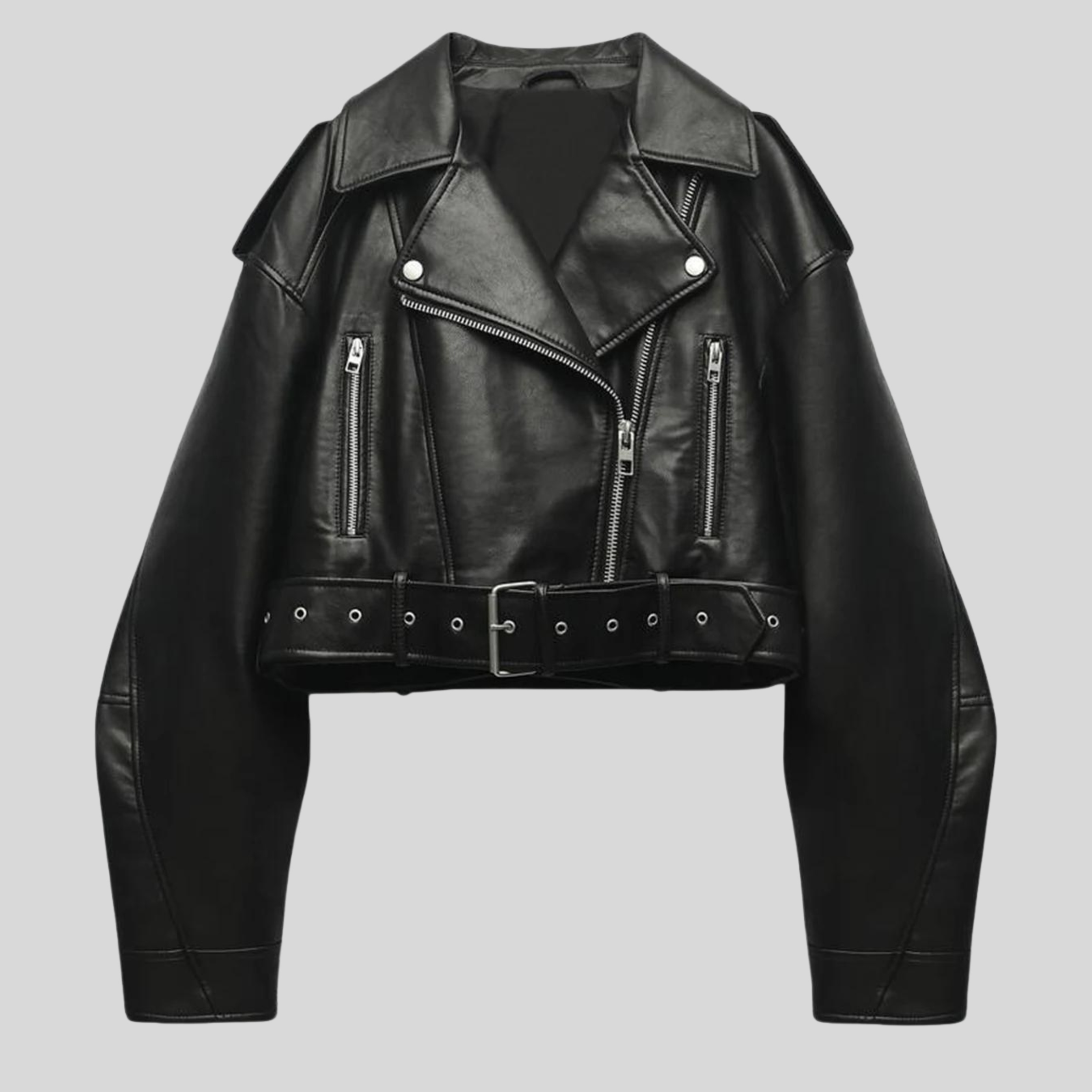 Avenique - Womens Short Leather Jacket