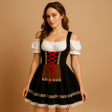 Dámské dirndl šaty - tradiční bavorský kroj
