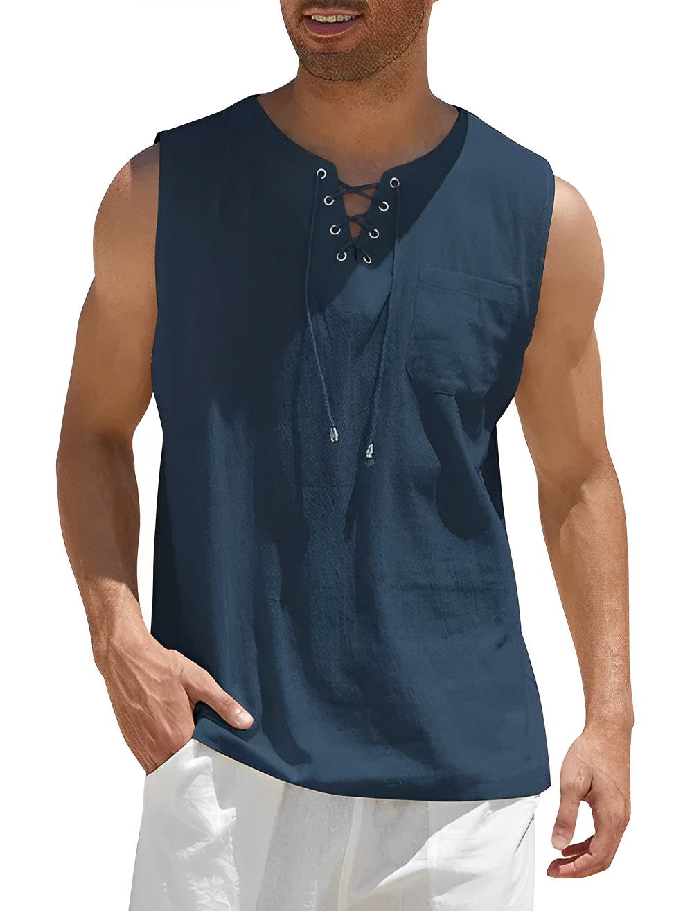Dane – Loose Fit Mens Summer Tank Top