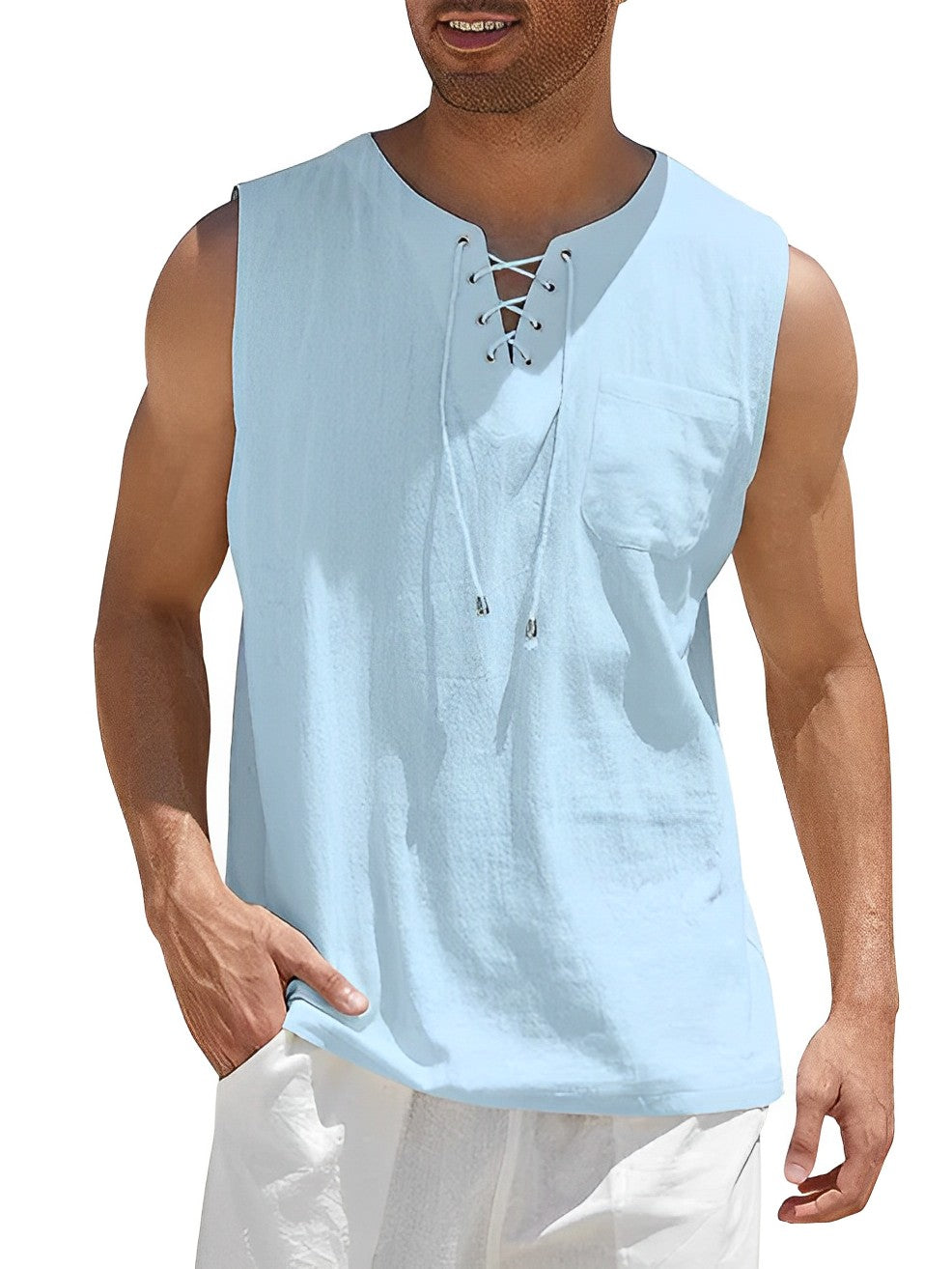 Dane – Loose Fit Mens Summer Tank Top