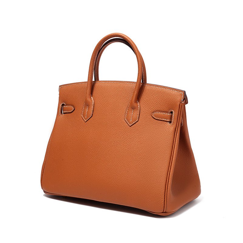 Valmorie - Dames Echt Leren Handtas Dagelijkse Elegantiek
