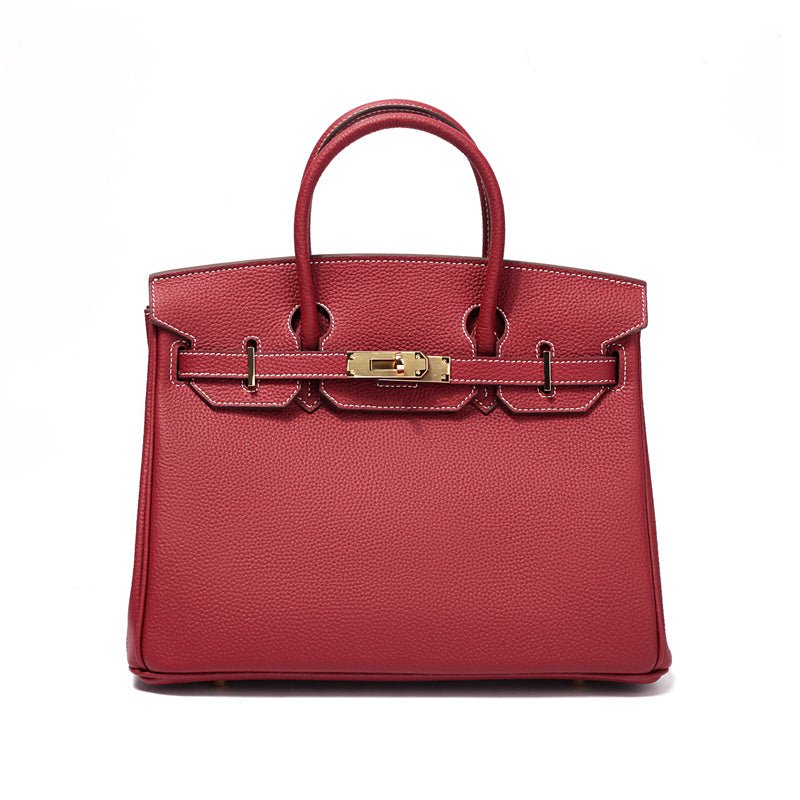 Valmorie - Dames Echt Leren Handtas Dagelijkse Elegantiek