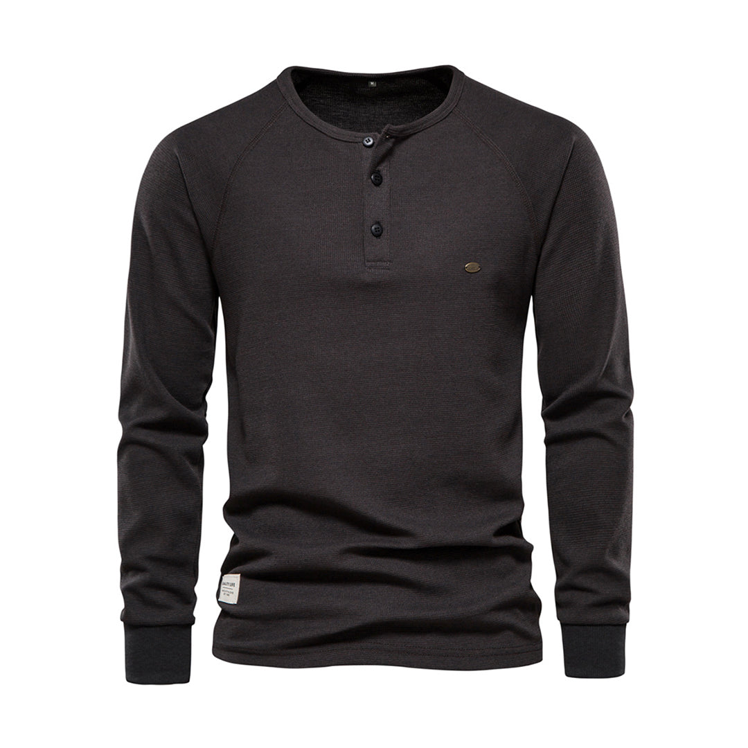 Camicia da uomo a maniche lunghe – tessuto morbido