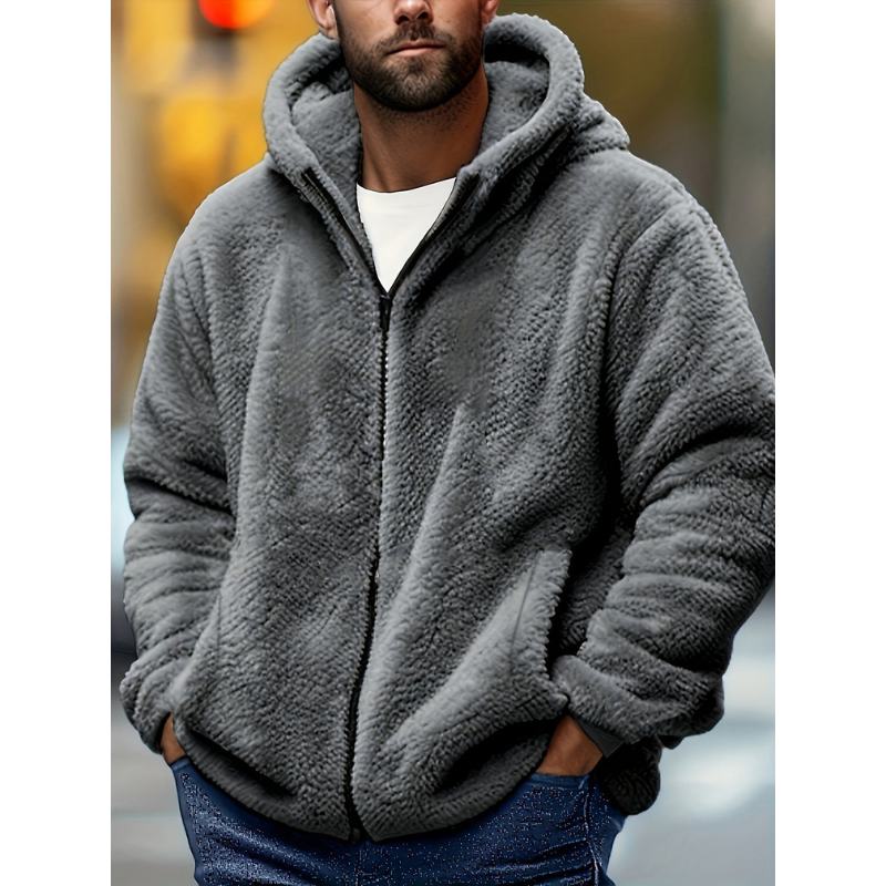 Droven – Casaco Acolchoado Extra-Quente para Homem com Capuz