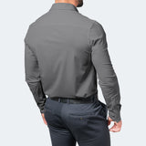 Damiaro – Herren knitterfreies Stretchhemd