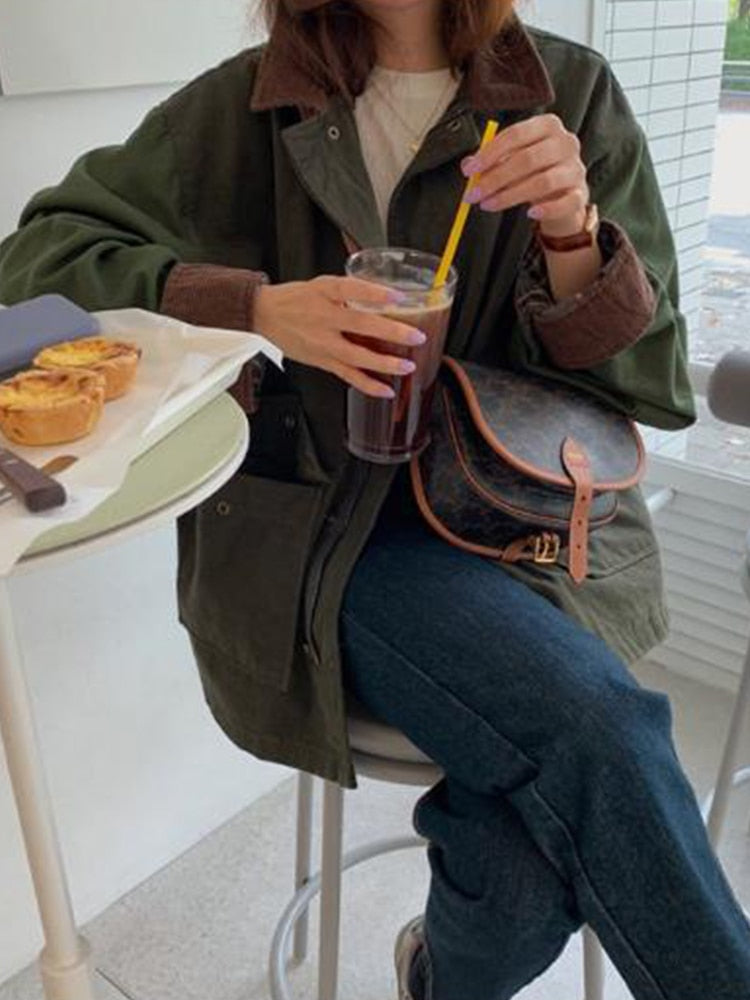 Lisa - Giacca con cappuccio da donna con tasche