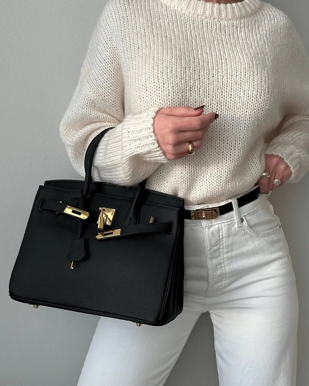 Valmorie - Dames Echt Leren Handtas Dagelijkse Elegantiek