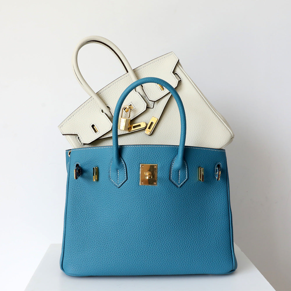 Valmorie - Dames Echt Leren Handtas Dagelijkse Elegantiek