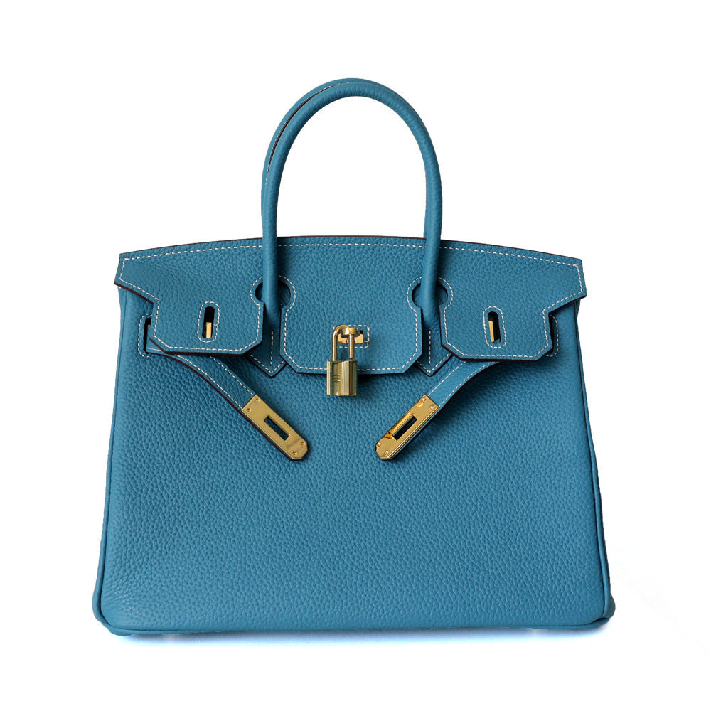 Valmorie - Dames Echt Leren Handtas Dagelijkse Elegantiek
