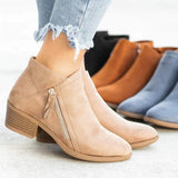 Vera - Botas de Pele de Suporte para Mulher