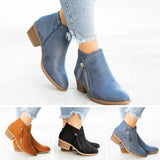 Vera - Botas de Pele de Suporte para Mulher