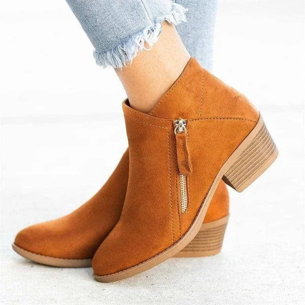 Vera - Botas de Pele de Suporte para Mulher