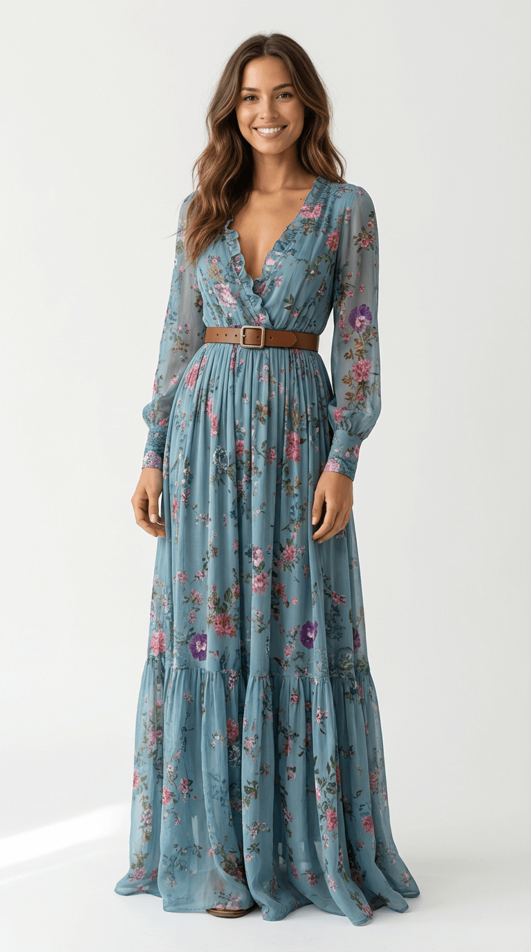 Solmiria – Boho Maxi Dress