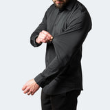 Damiaro – Herren knitterfreies Stretchhemd