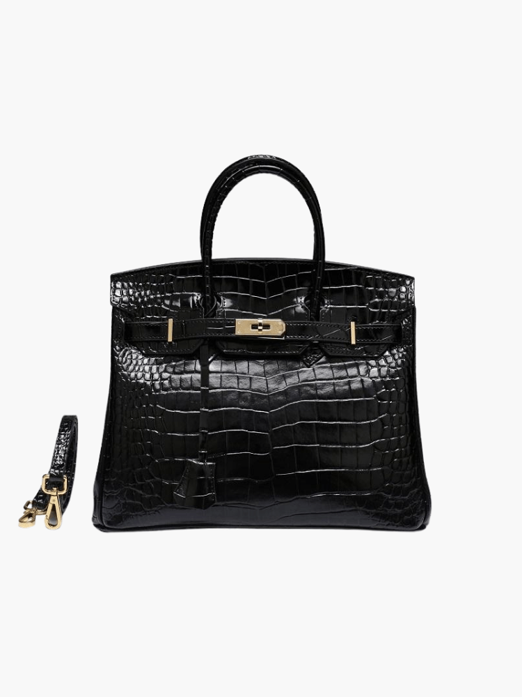 Valmorie - Dames Echt Leren Handtas Dagelijkse Elegantiek