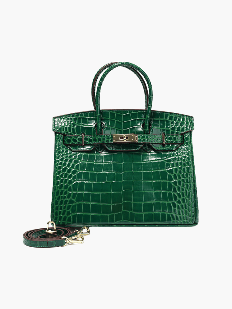 Valmorie - Dames Echt Leren Handtas Dagelijkse Elegantiek