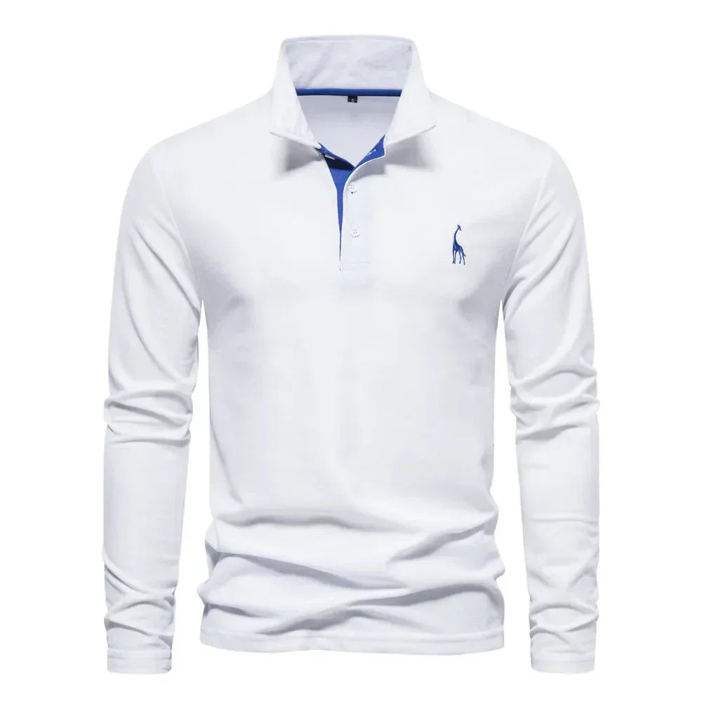 Evren - Herre langærmet polo-shirt