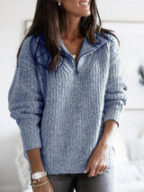 Avelinda – Damen-warmer Strickpullover
