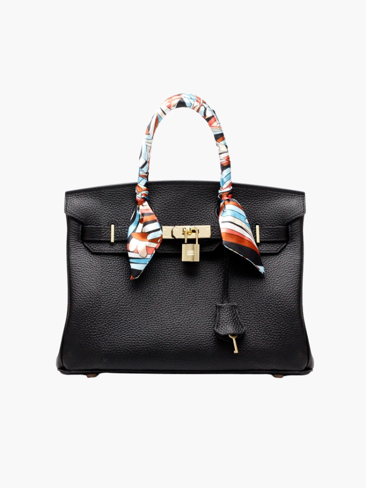 Valmorie - Dames Echt Leren Handtas Dagelijkse Elegantiek