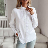 Severelle - Figursyet bluse med lange ærmer