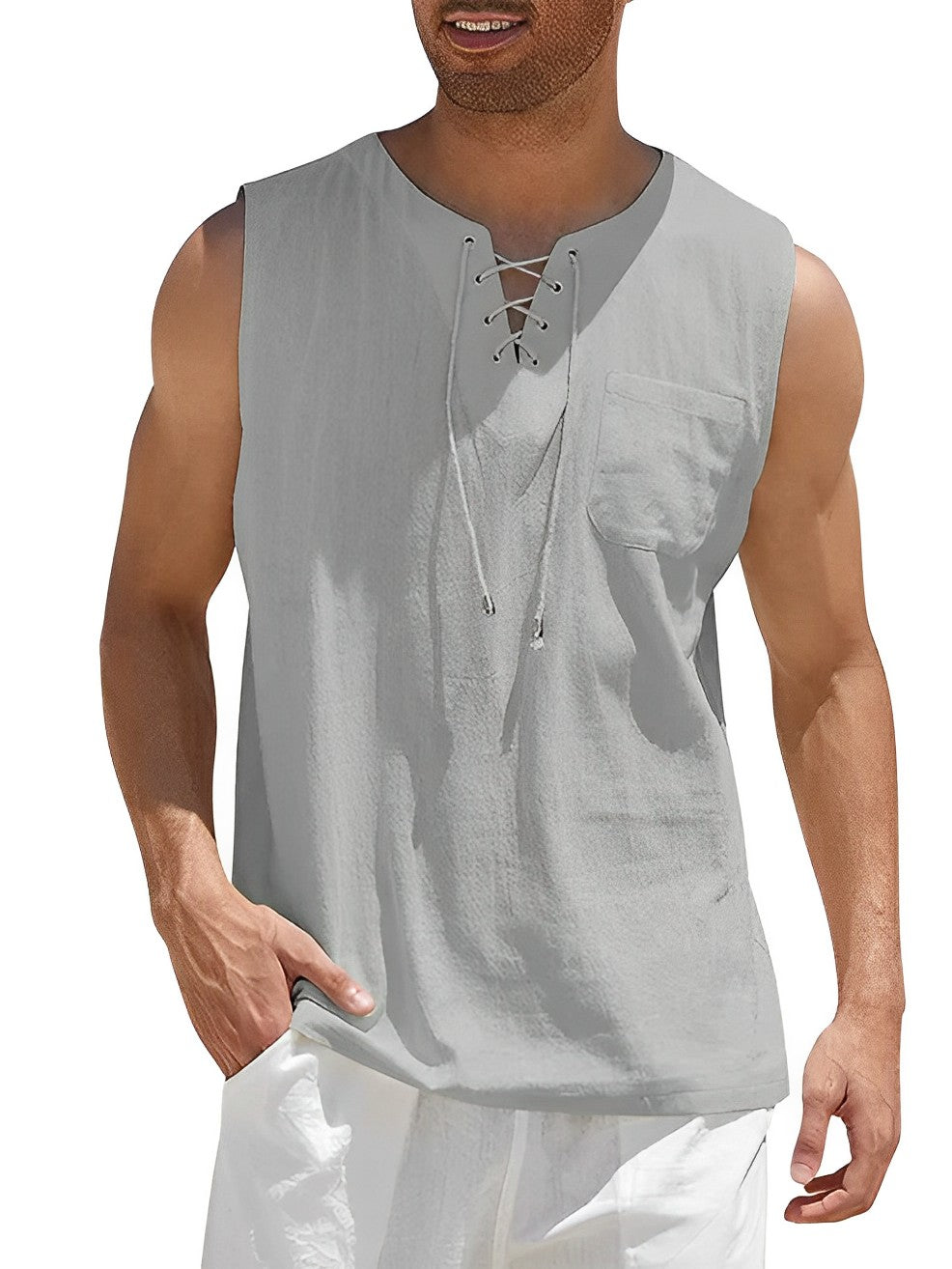 Dane – Loose Fit Mens Summer Tank Top
