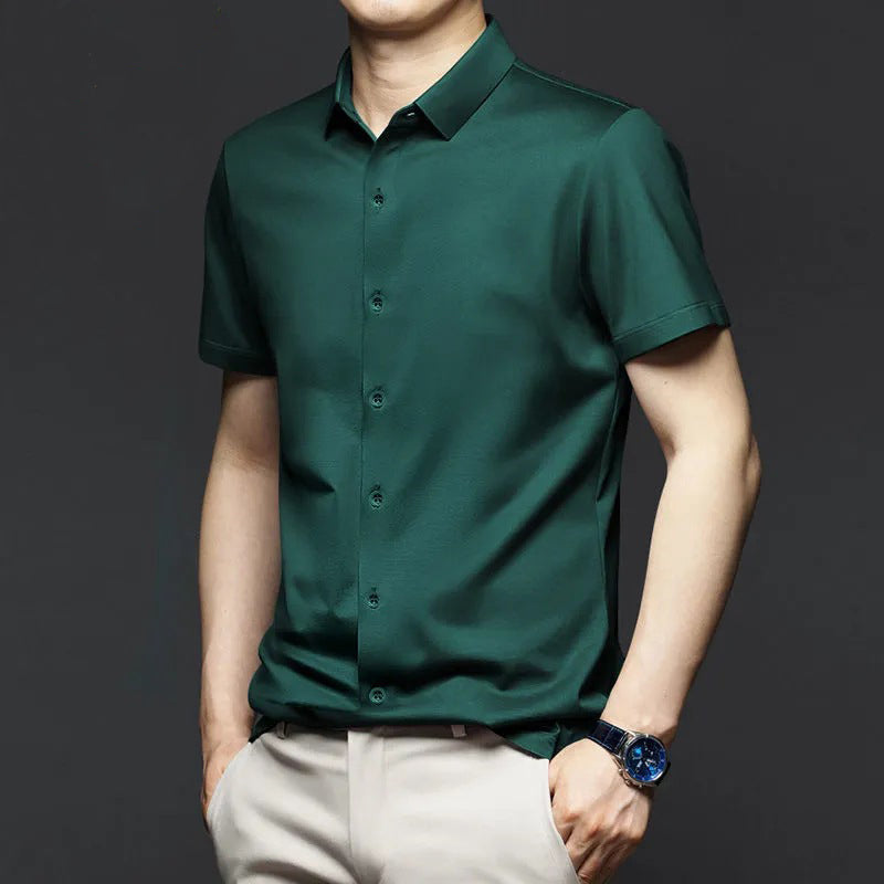 Alveron - Chemise Oxford classique pour homme