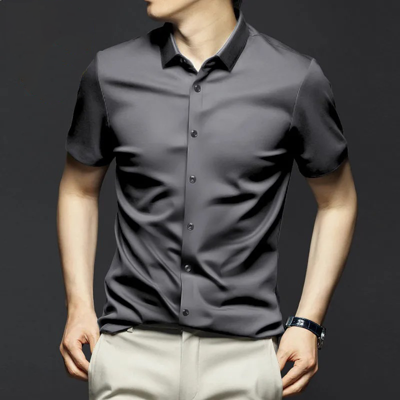 Alveron - Chemise Oxford classique pour homme