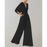 Celiane – Jumpsuit til kvinder med vide, tætsiddende ben