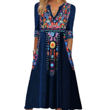 Bianca – Abito estivo lungo bohemien