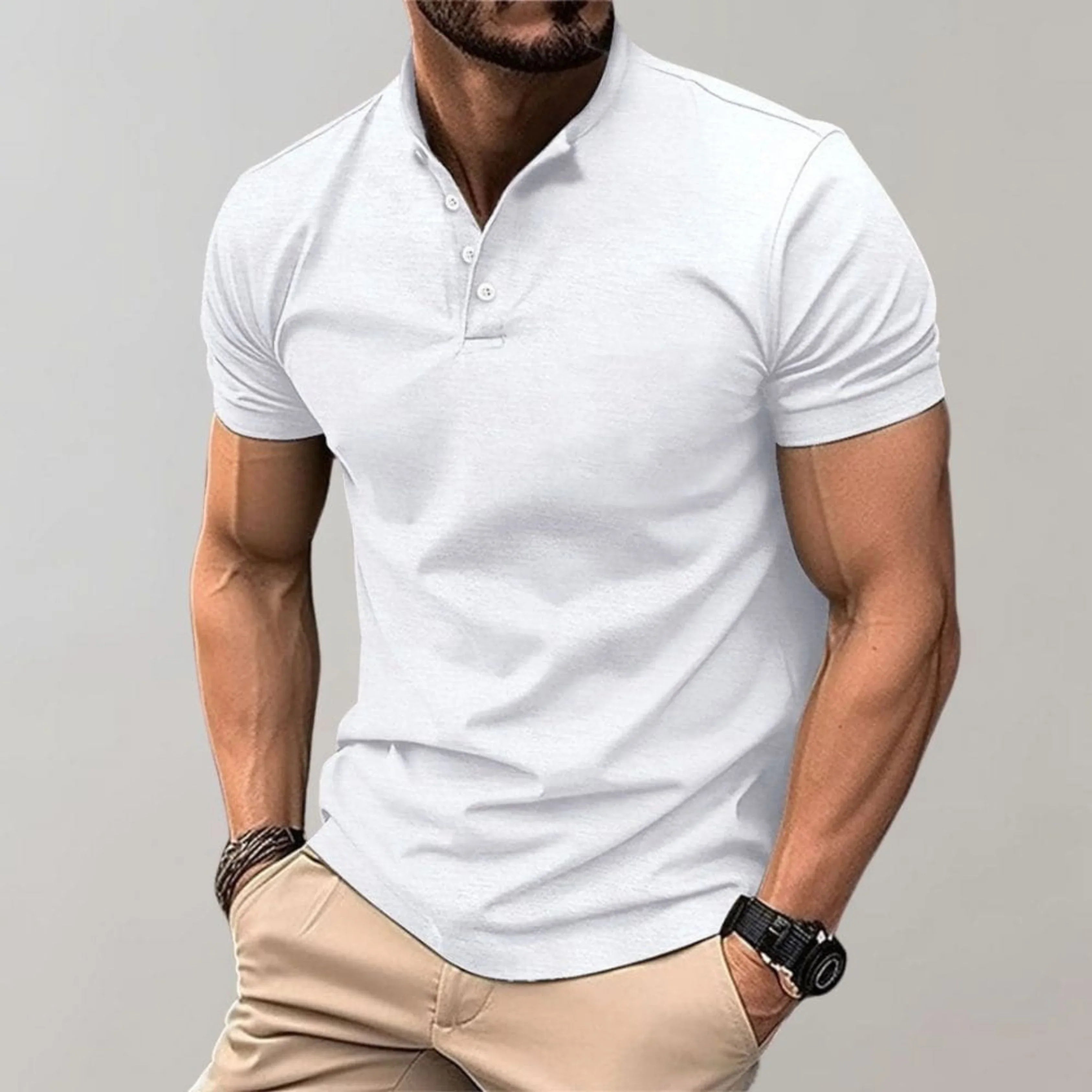 Laurenox - Herre Elegant Casual Polo-shirt