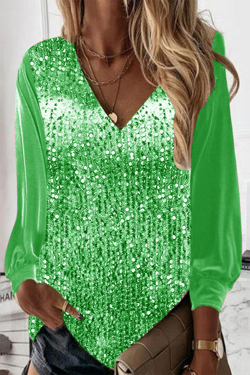 Lumirelle - Subtle Glitter Blouse