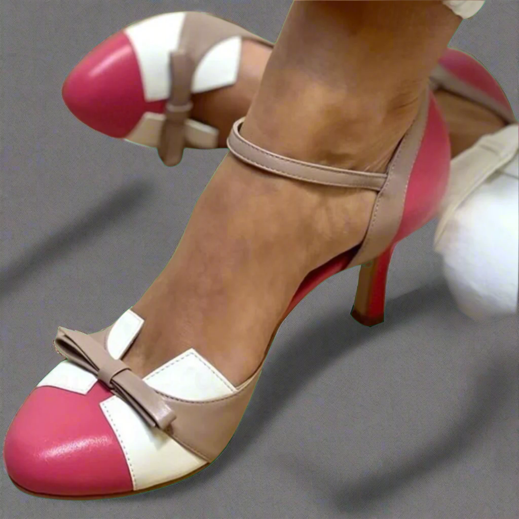 Odessa – Sapatos de Salto Fechados com Laço