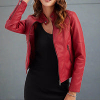 Xavienne - Veste élégante pour femmes avec poches zippées