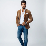 Marius – Blazer Casual Slim Fit da Uomo