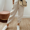 Laurynel - Pantaloni Trendy da Donna Taglio Slim