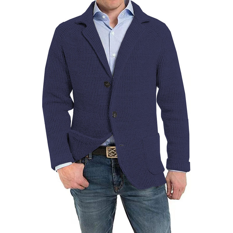Kenric – Men’s Button-Up Knit Cardigan