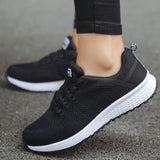 Elirah - Lace Up Casual Walking Sneakers for Women