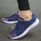 Elirah - Lace Up Casual Walking Sneakers for Women