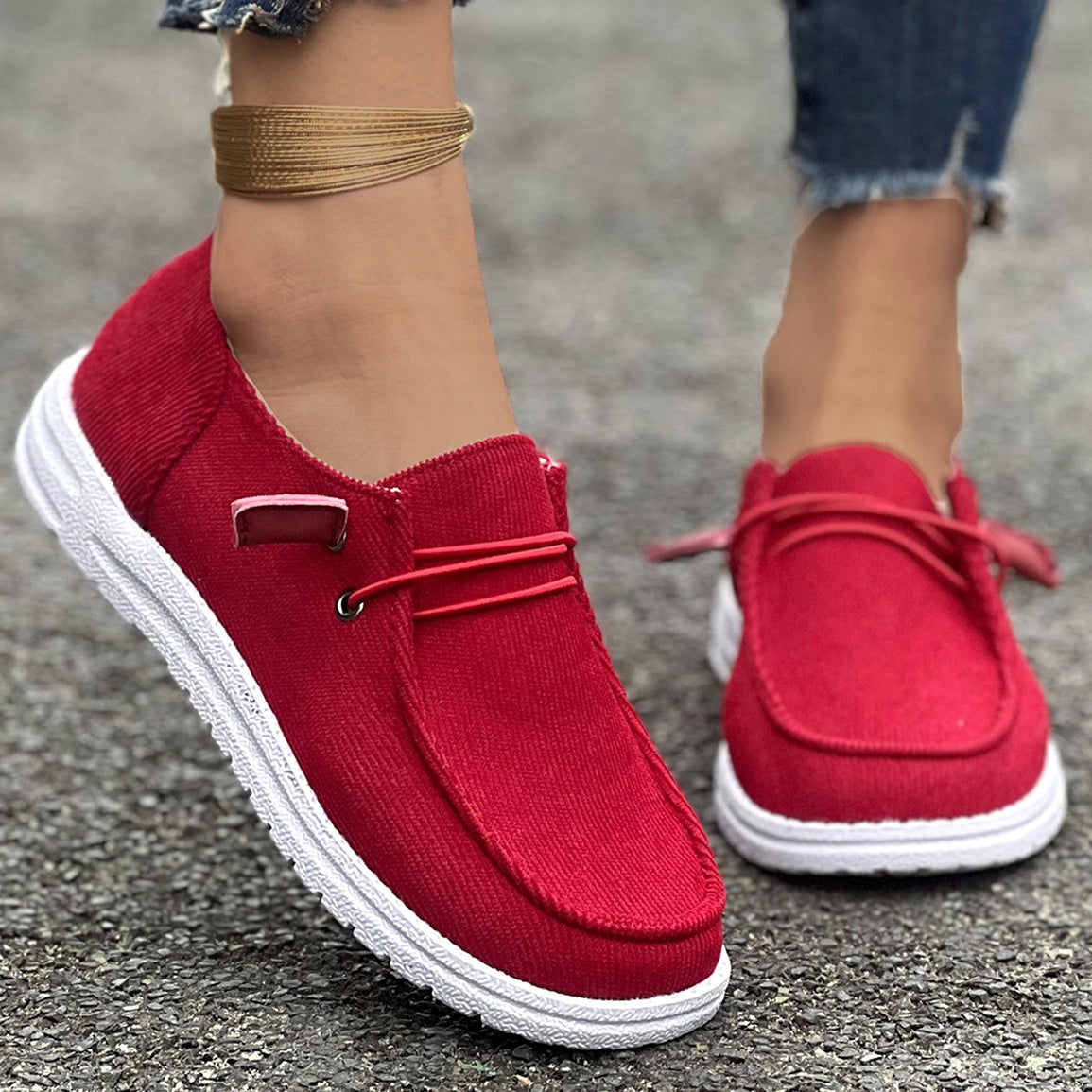 Marga - Elegante flache Damenloafers