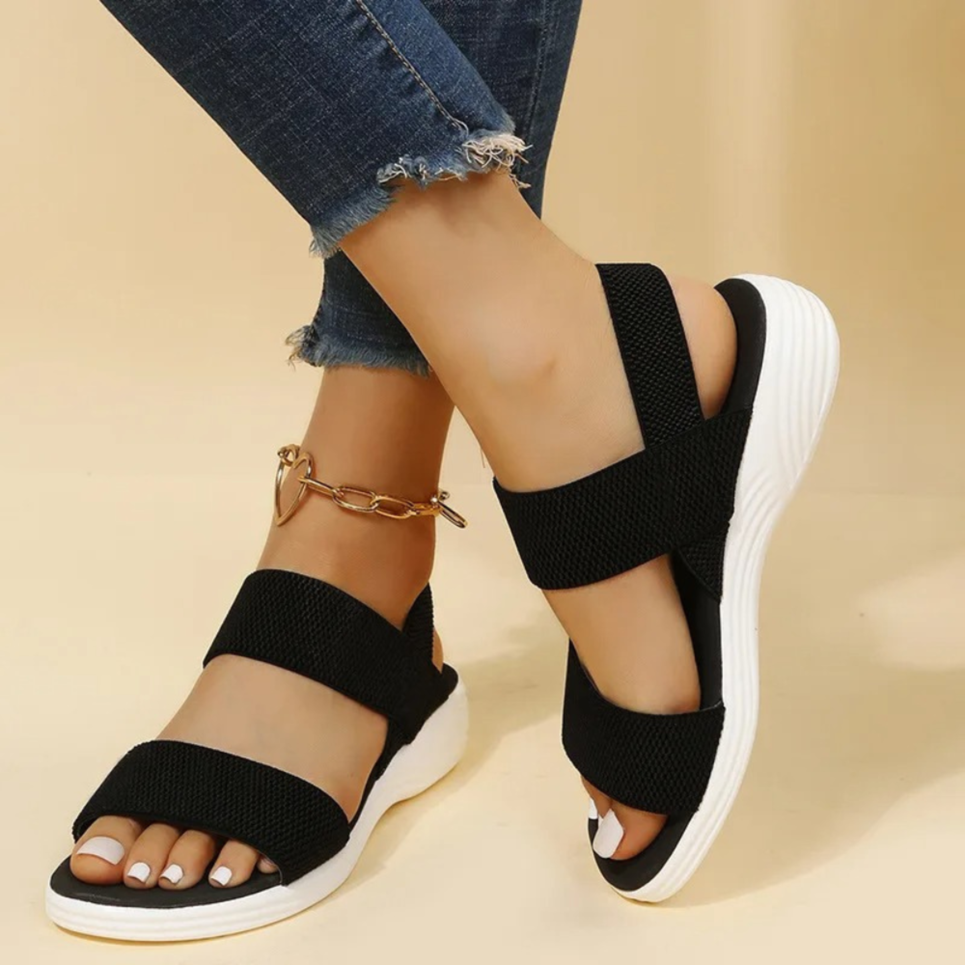 Anoushka - Sandali ortopedici da donna per supporto e comfort