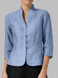 Liorena – Blazer en lin pour femme