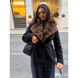 Virelia  - Womens Faux Fur Coat