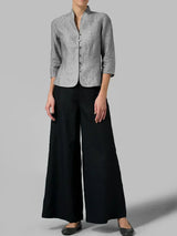 Liorena – Blazer en lin pour femme