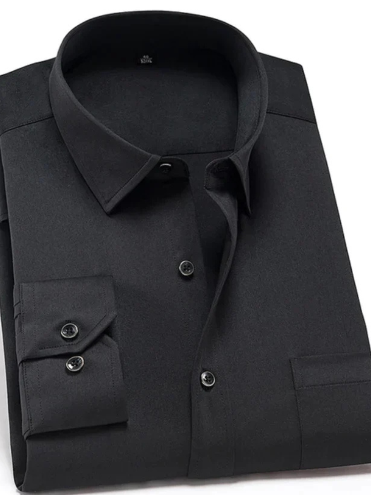 August | Herreskjorte | Strækbar Komfort Krølfri Pasform