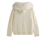 Elaria  - Faux Fur Cardigan