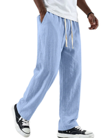 Montero - Pantalon en lin pour homme au quotidien