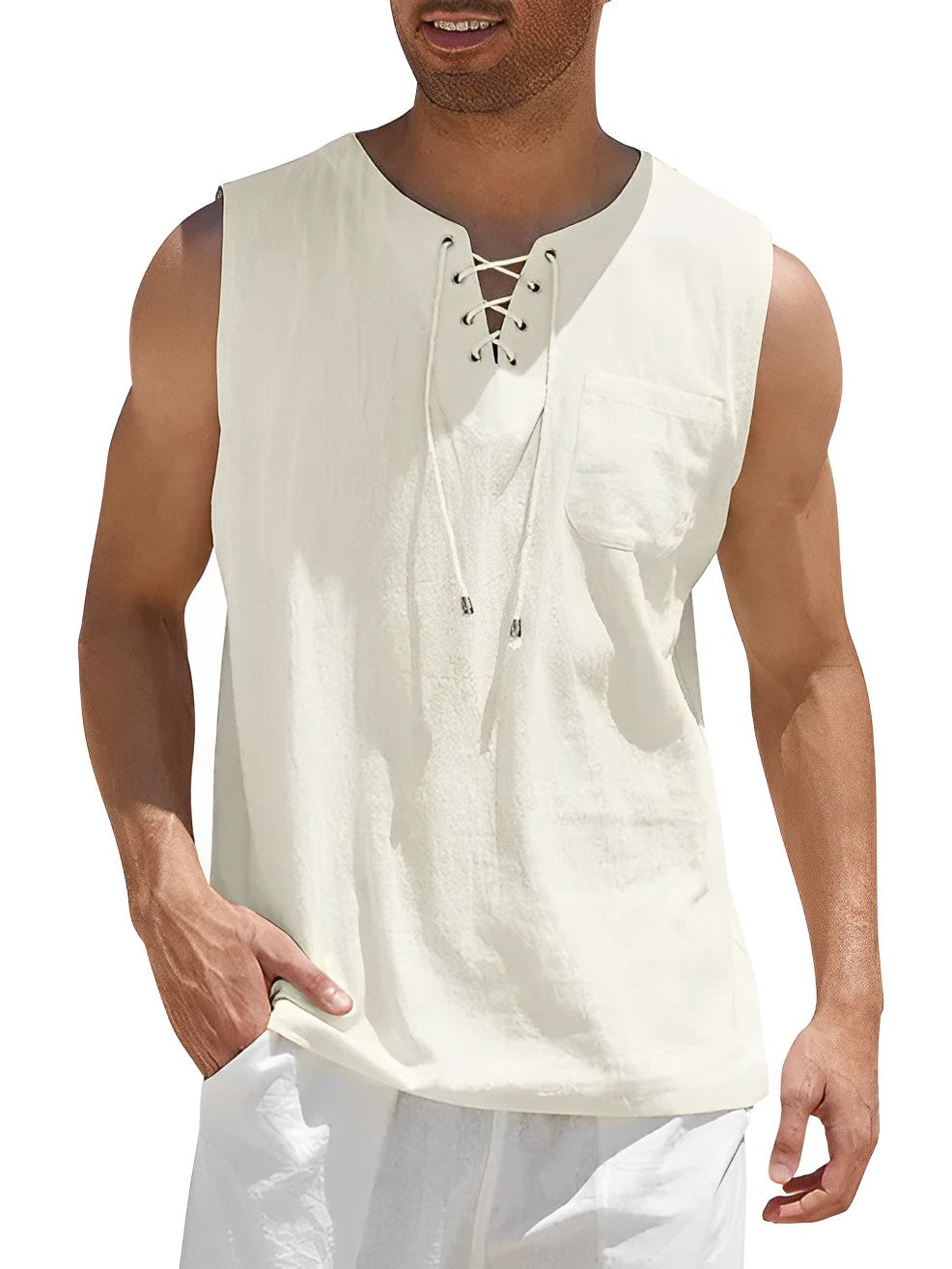 Dane – Loose Fit Mens Summer Tank Top