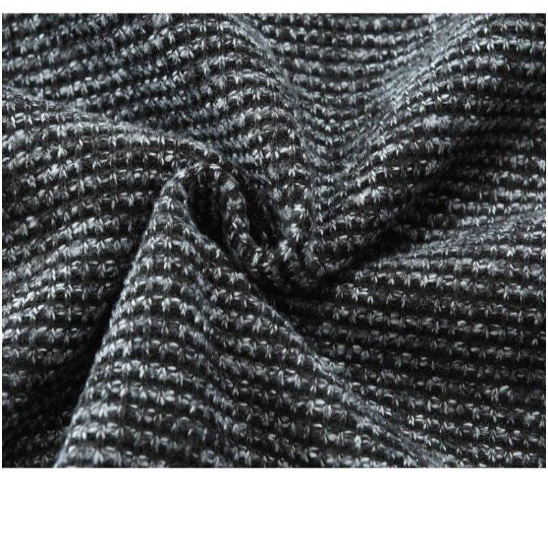 Garrick – Quilted Zip Sweater Jacket with Knit Sleeves for Men