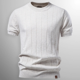 Mondero - Herren Strick T-Shirt Pullover